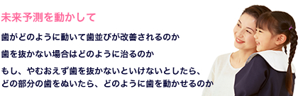未来予測を動かして